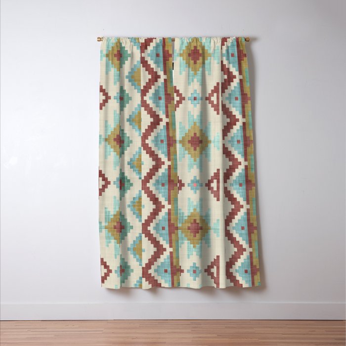 Boho Country Western Window Curtain Gallery Image 3
