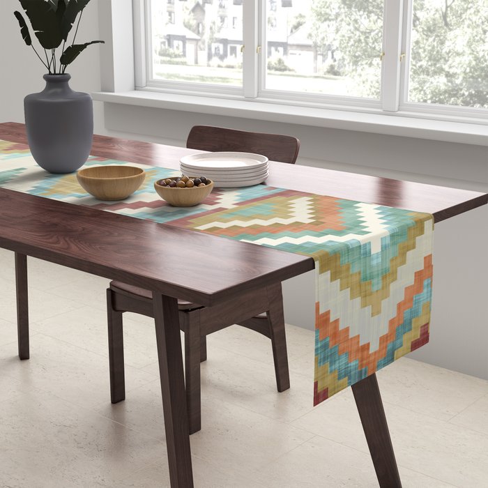 Boho Country Western Table Runner Gallery Image 2