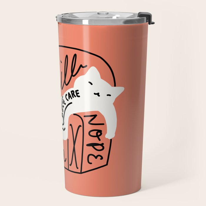 Whatever Cat Travel Mug Gallery Image 2