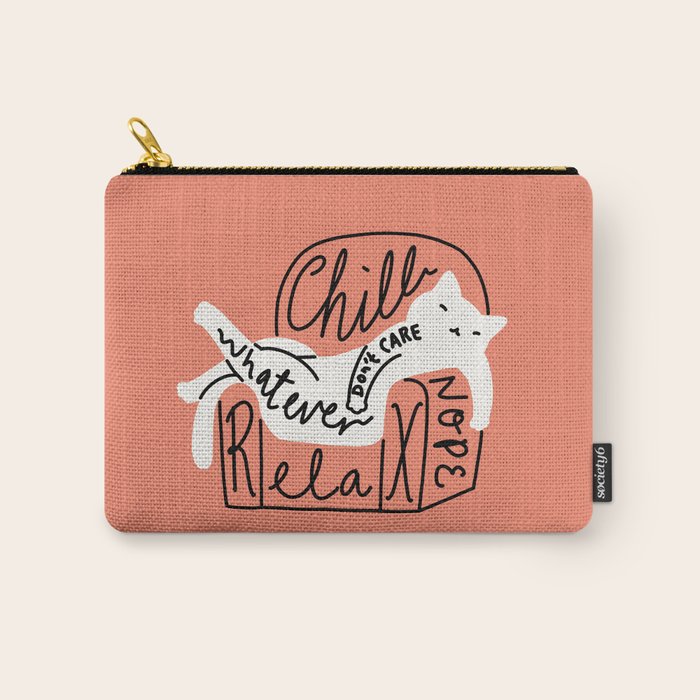 Whatever Cat Carry All Pouch Gallery Image 1