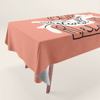 Whatever Cat Tablecloth Gallery Image 1