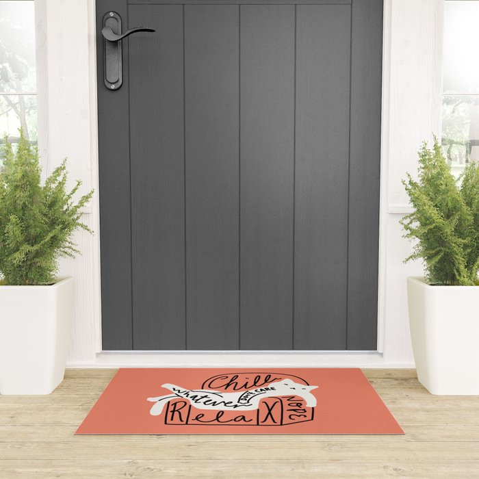 Whatever Cat Welcome Mat Gallery Image 3