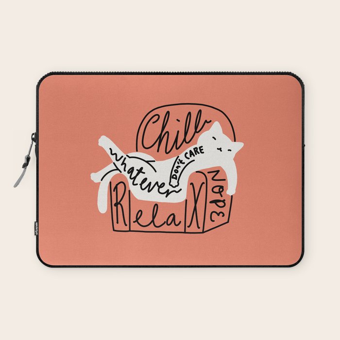 Whatever Cat Laptop Sleeve Gallery Image 1