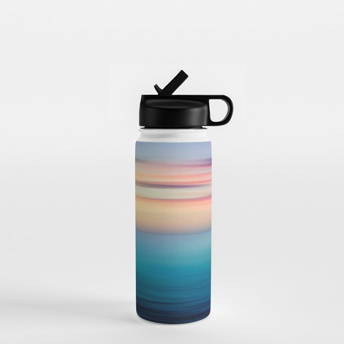 Abstract Seascape Water Bottle Gallery Image 1