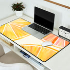 Sunny Citrus Watercolor Illustration Desk Mat Gallery Image 2