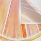 Sunny Citrus Watercolor Illustration Wall Tapestry Gallery Image 3