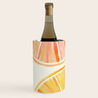 Sunny Citrus Watercolor Illustration Wine Chiller Gallery Image 3