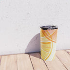 Sunny Citrus Watercolor Illustration Travel Mug Gallery Image 4