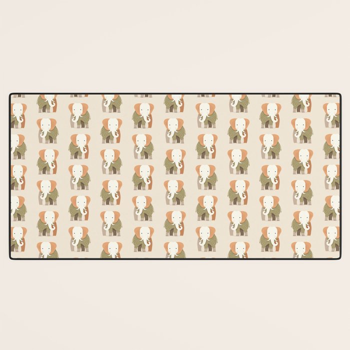 Whimsical Elephant Desk Mat Gallery Image 3