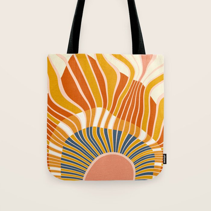sun rays Tote Bag Gallery Image 1