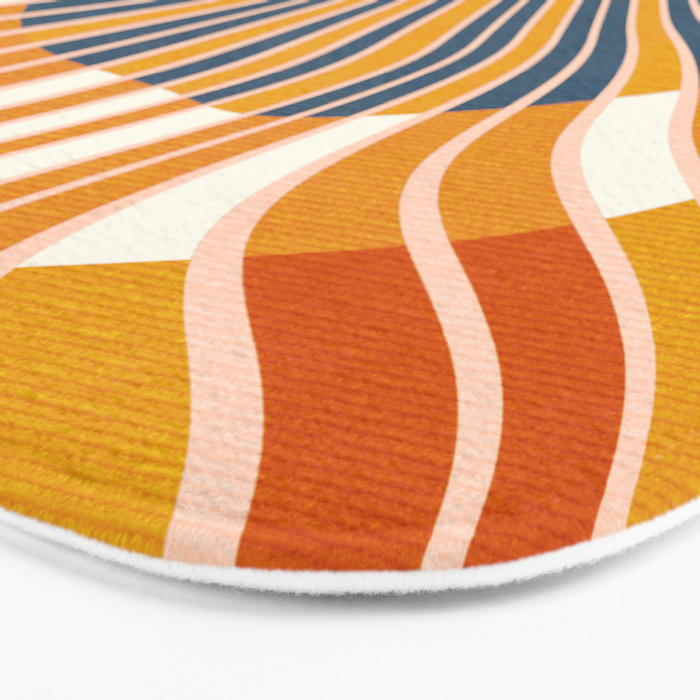 sun rays Bath Mat Gallery Image 3