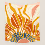 sun rays Wall Tapestry Gallery Image 4