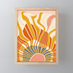 sun rays Mini Art Print Gallery Image 1