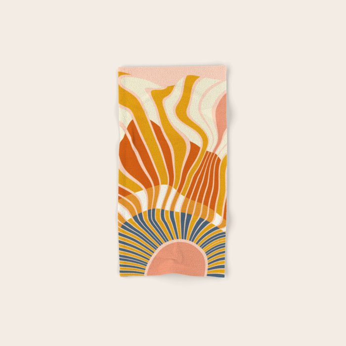 sun rays Bath Towel Gallery Image 1