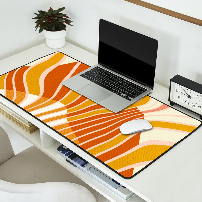 sun rays Desk Mat Gallery Image 2