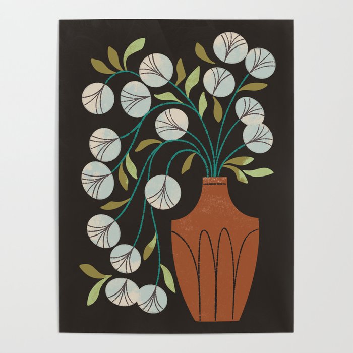 Overflowing Terra Cotta Vase Poster Gallery Image 4