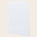 Pale Cornflower Blue polka dots 1. Wallpaper Gallery Image 2