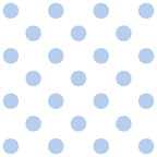 Pale Cornflower Blue polka dots 1. Coffee Mug Gallery Image 2