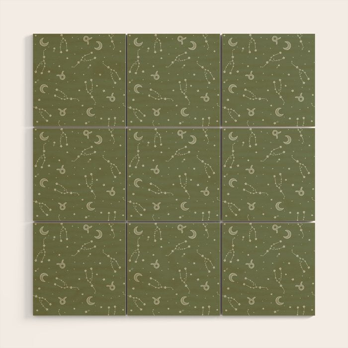 Taurus Constellation Wood Wall Art Gallery Image 1