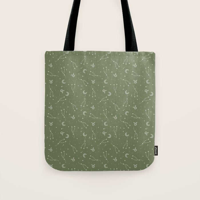 Taurus Constellation Tote Bag Gallery Image 1