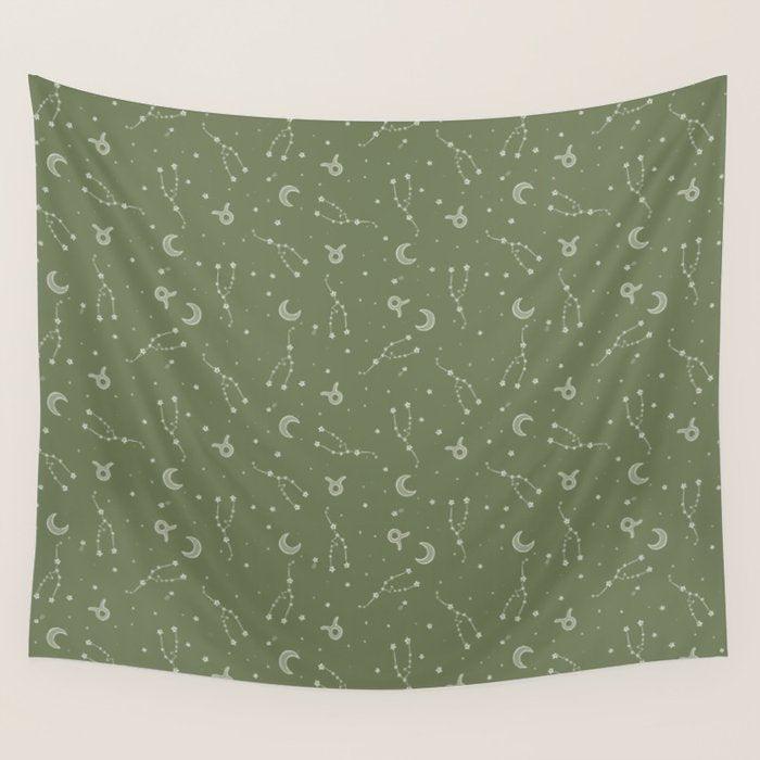 Taurus Constellation Wall Tapestry Gallery Image 4