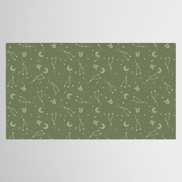 Taurus Constellation Tablecloth Gallery Image 2