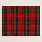 Christmas Plaid Tartan Pattern Jigsaw Puzzle Gallery Image 1