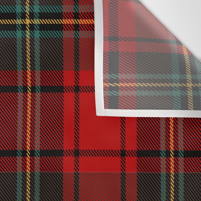 Christmas Plaid Tartan Pattern Wall Tapestry Gallery Image 3