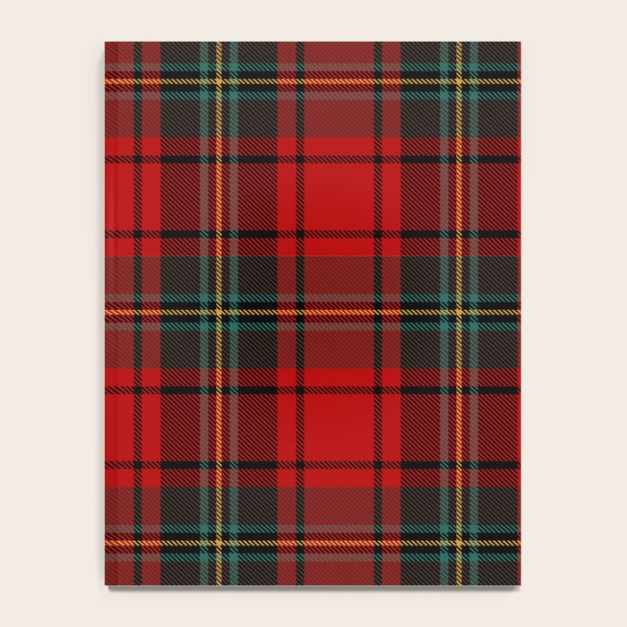 Christmas Plaid Tartan Pattern Notebook Gallery Image 4