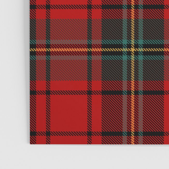 Christmas Plaid Tartan Pattern Poster Gallery Image 3