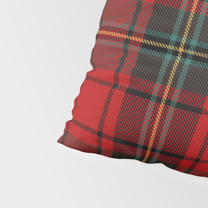 Christmas Plaid Tartan Pattern Pillow Sham Gallery Image 4