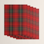 Christmas Plaid Tartan Pattern Wrapping Paper Gallery Image 3