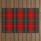 Christmas Plaid Tartan Pattern Outdoor Rug Gallery Image 1