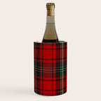 Christmas Plaid Tartan Pattern Wine Chiller Gallery Image 2