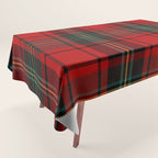 Christmas Plaid Tartan Pattern Tablecloth Gallery Image 1