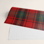 Christmas Plaid Tartan Pattern Wrapping Paper Gallery Image 2