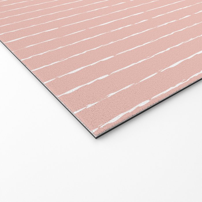 Lines III (Pink) Welcome Mat Gallery Image 2