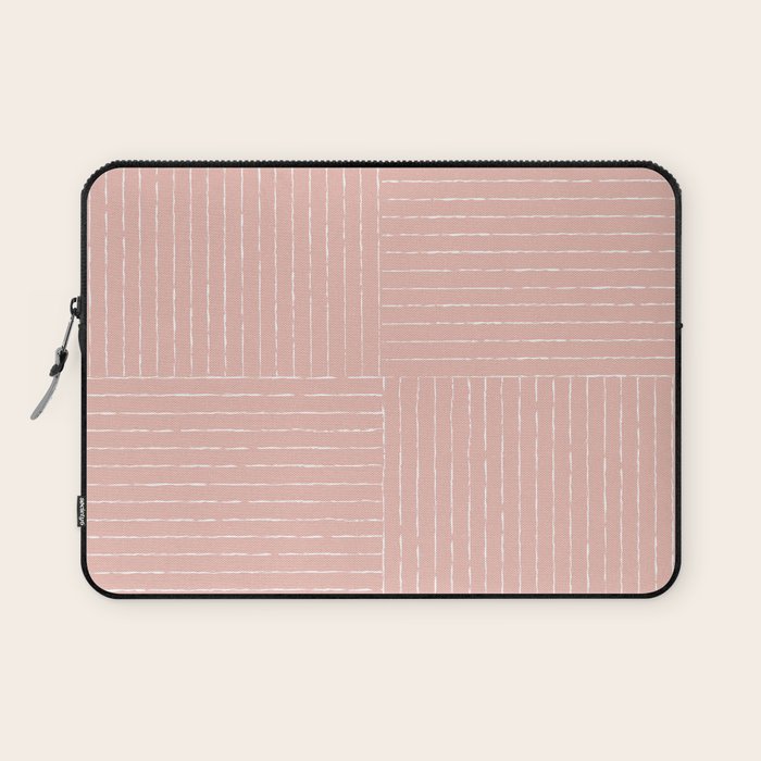 Lines III (Pink) Laptop Sleeve Gallery Image 1