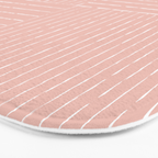 Lines III (Pink) Bath Mat Gallery Image 3