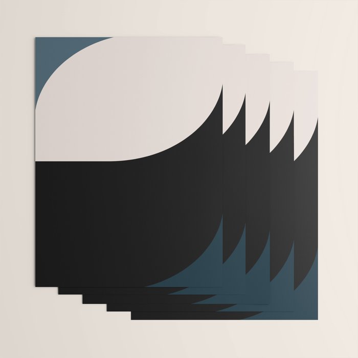 Almond Abstract XI Wrapping Paper Gallery Image 3