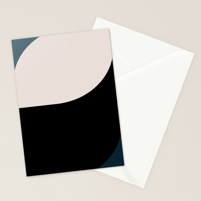 Almond Abstract XI Stationery Card Gallery Image 2