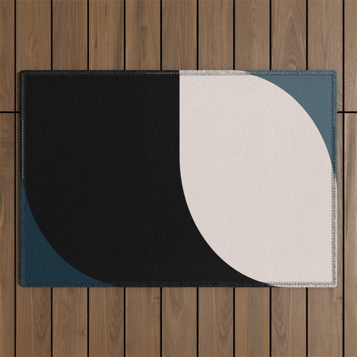 Almond Abstract XI Outdoor Rug Gallery Image 1