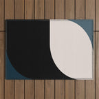 Almond Abstract XI Outdoor Rug Gallery Image 1