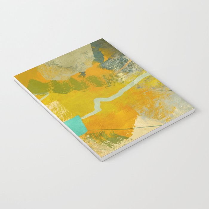 summer green abstract art 3 Notebook Gallery Image 3