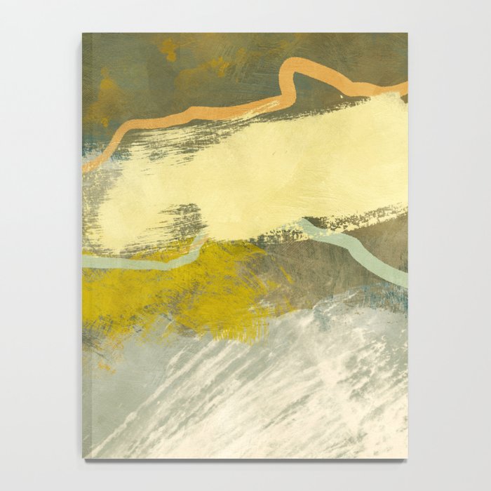 summer green abstract art 3 Notebook Gallery Image 4