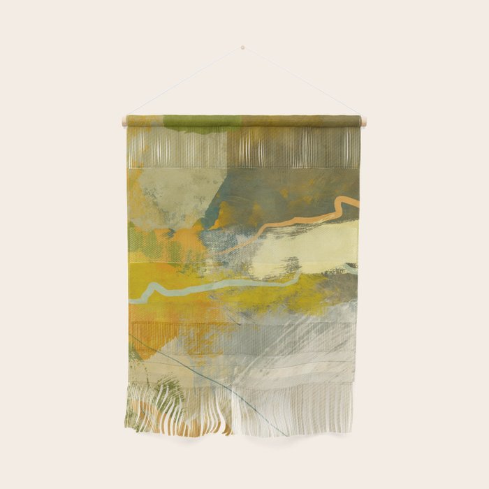 summer green abstract art 3 Wall Hanging Gallery Image 1