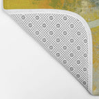 summer green abstract art 3 Bath Mat Gallery Image 2