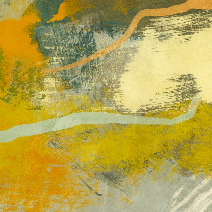 summer green abstract art 3 Coffee Mug Gallery Image 2