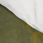 summer green abstract art 3 Comforter Gallery Image 4