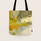 summer green abstract art 3 Tote Bag Gallery Image 1
